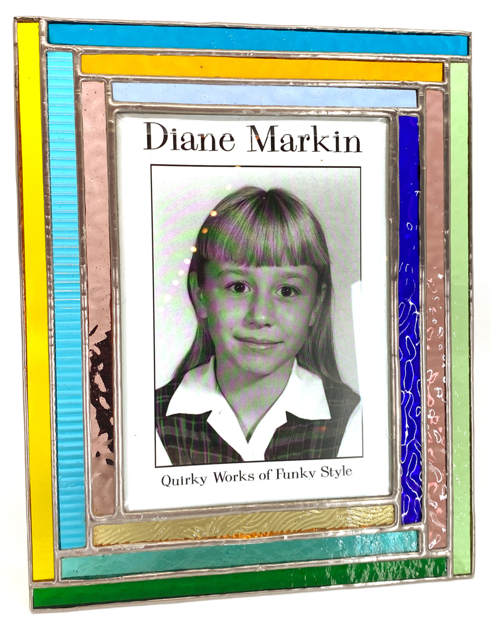 DIANE MARKIN 5X7 RAINBOW PHOTO FRAME