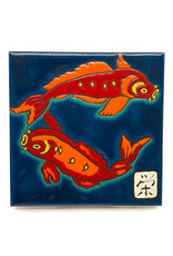 PACIFIC BLUE TILE KOI TILE