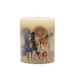 ROSY RINGS ROMAN LAVENDER SMALL ROUND BOTANICAL CANDLE