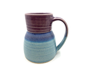 BOTTLE MUG - PURPLE & LIGHT BLUE - Pot-Pourri