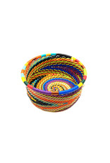 BASKETS OF AFRICA SMALL RAINBOW STRAIGHT-SIDE BASKET