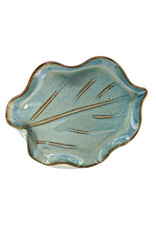 HILBORN POTTERY BLUE MEDLEY SNACK DISH