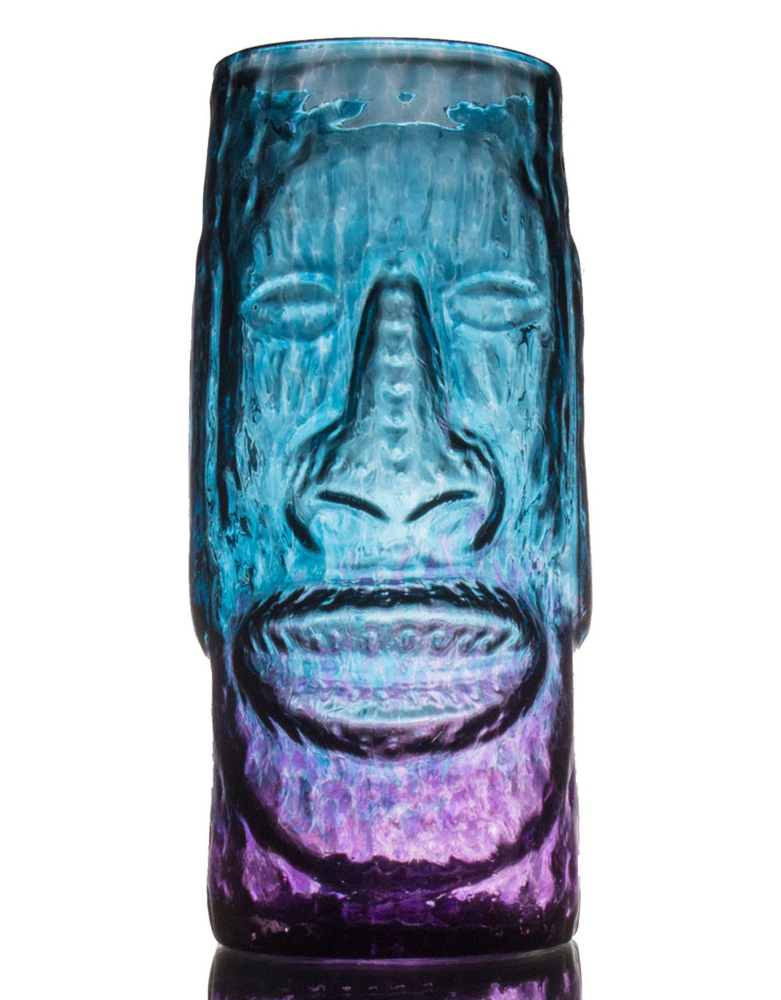 IANNAZZI GLASS DESIGN MOAI ECLIPSE GLASS TIKI MUG