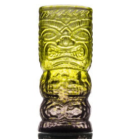 IANNAZZI GLASS DESIGN O.G. JUNGLE FOG GLASS TIKI MUG