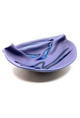 HILBORN POTTERY PERIWINKLE TAPENADE BOWL WITH SPOON