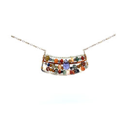 ART BY ANY MEANS MOSAIC OPAL NECKLACE