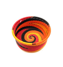 BASKETS OF AFRICA SMALL SUNSET STRAIGHT SIDE BASKET