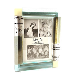 ME 2 U 5X7 SILVER DOVE PICTURE FRAME