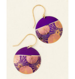 Holly Yashi Garden Pansy Drop Earrings - Bonnie Blue — Earthenworks