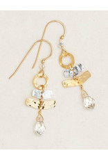 HOLLY YASHI CIEL  SPARKLE EARRINGS - CLEAR