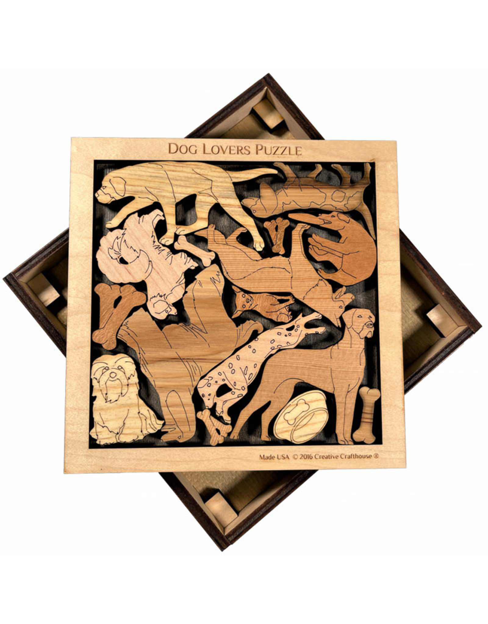 CREATIVE CRAFTHOUSE DOG LOVERS PUZZLE