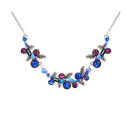 FIREFLY SCALLOPED NECKLACE - SAPPHIRE