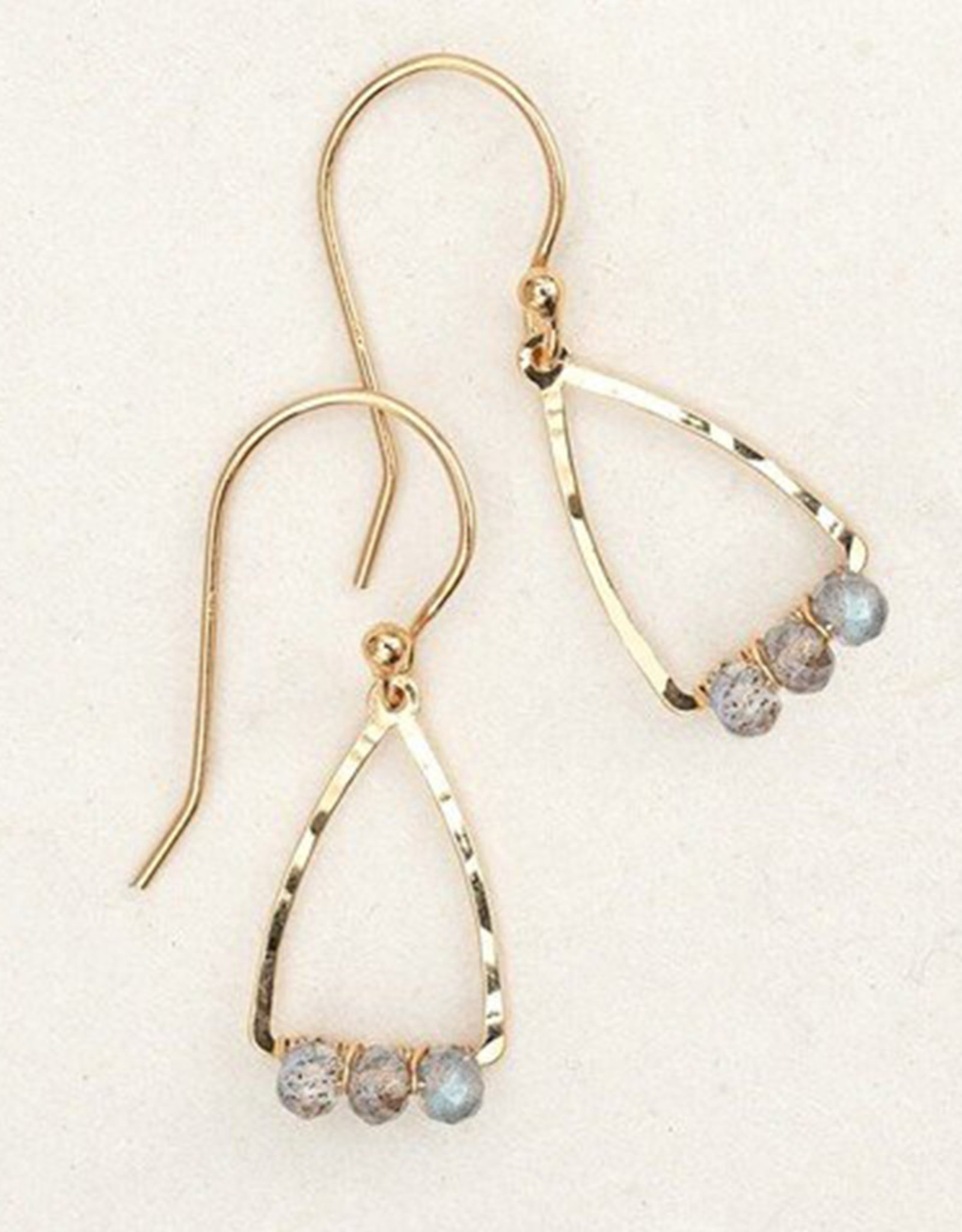 HOLLY YASHI MIRAMAR EARRINGS - LABRADORITE