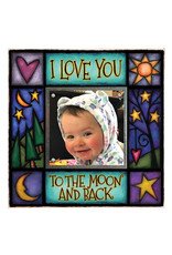 MICHAEL MACONE SMALL MOON AND BACK PHOTO FRAME