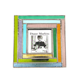 DIANE MARKIN 3X3 RAINBOW PHOTO FRAME