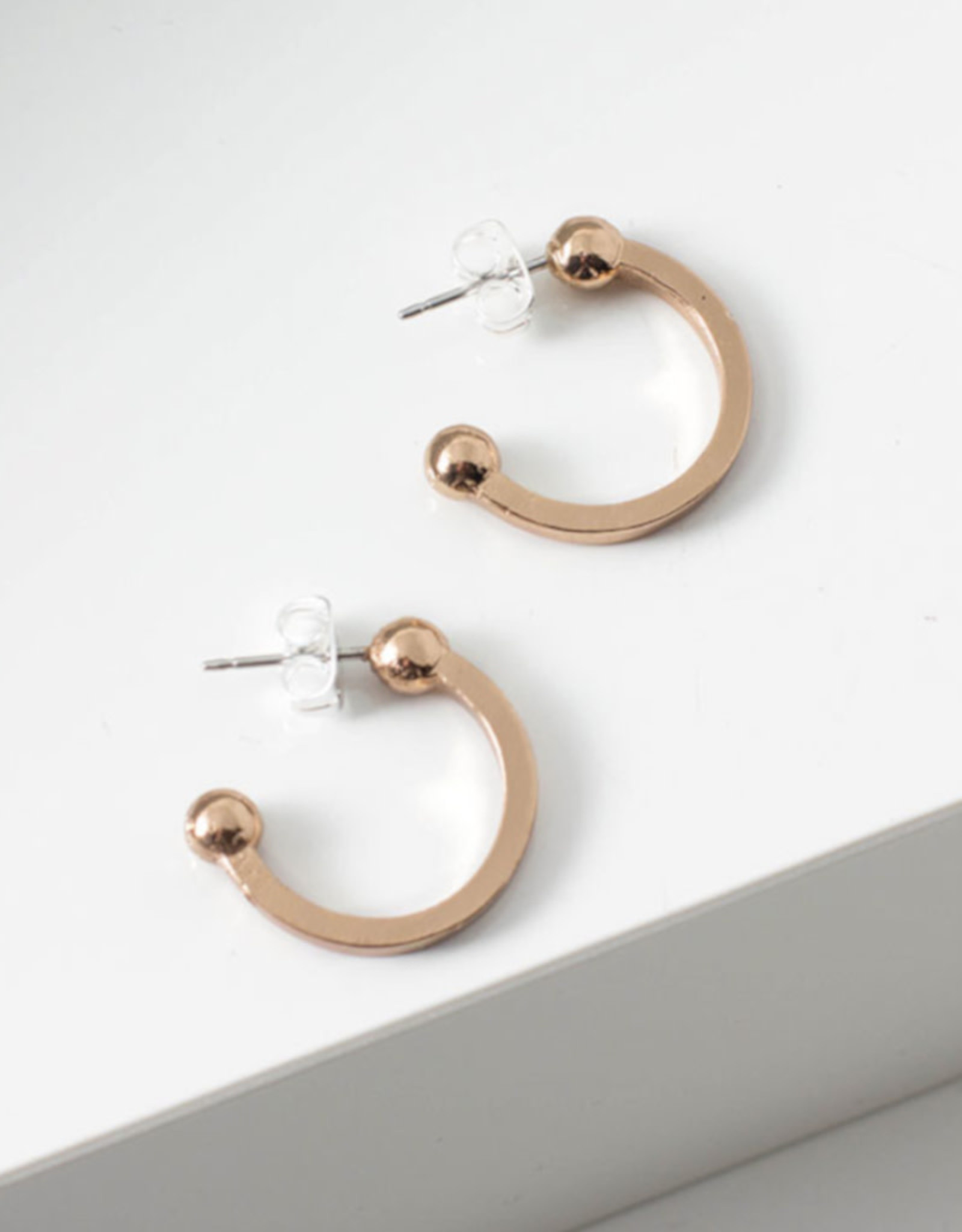 ANNE-MARIE CHAGNON CARLO BRONZE EARRINGS