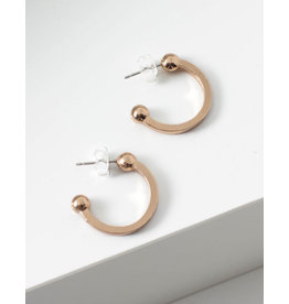 ANNE-MARIE CHAGNON CARLO BRONZE EARRINGS