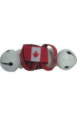CANADIAN FLAG BEAR BELL