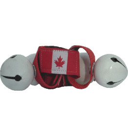 CANADIAN FLAG BEAR BELL