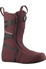 SALOMON WOMEN PEARL BOA DUSTY PINK/BURGUNDY SNOWBOARD BOOT