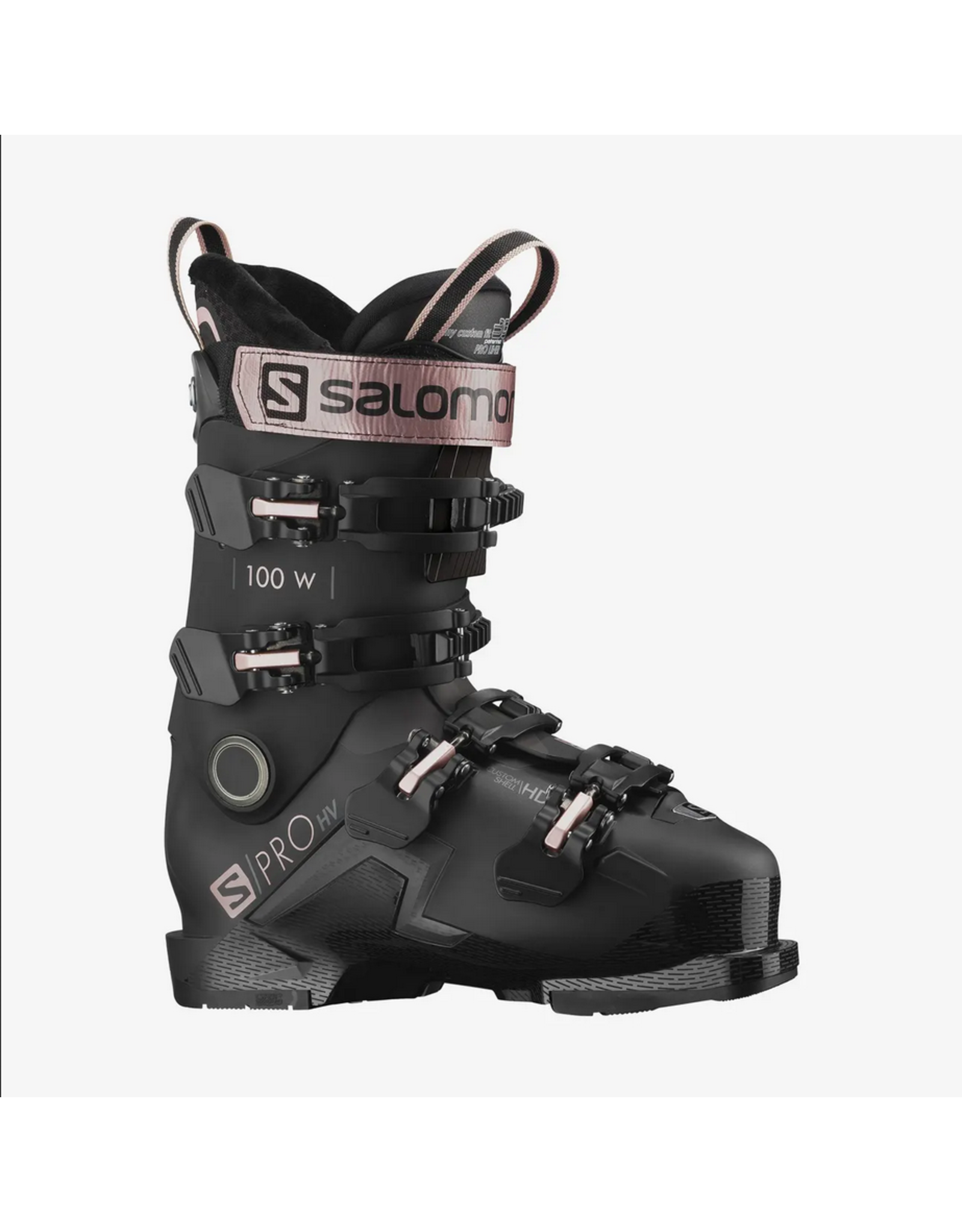 SALOMON WOMEN S/PRO HV 100 GW BLACK/ROSE SKI BOOT