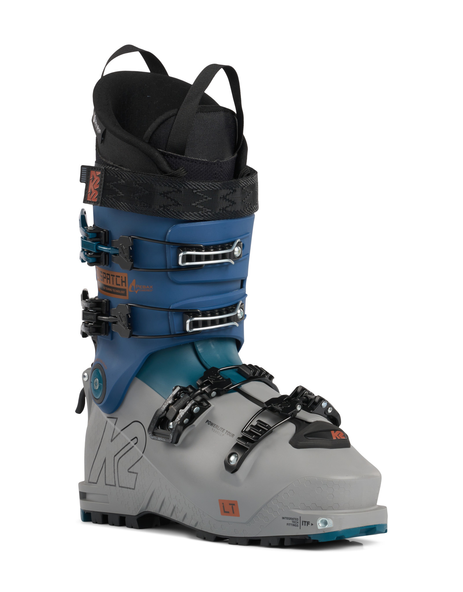 K2 MEN DISPATCH LT BLUE/GRAY SKI BOOT