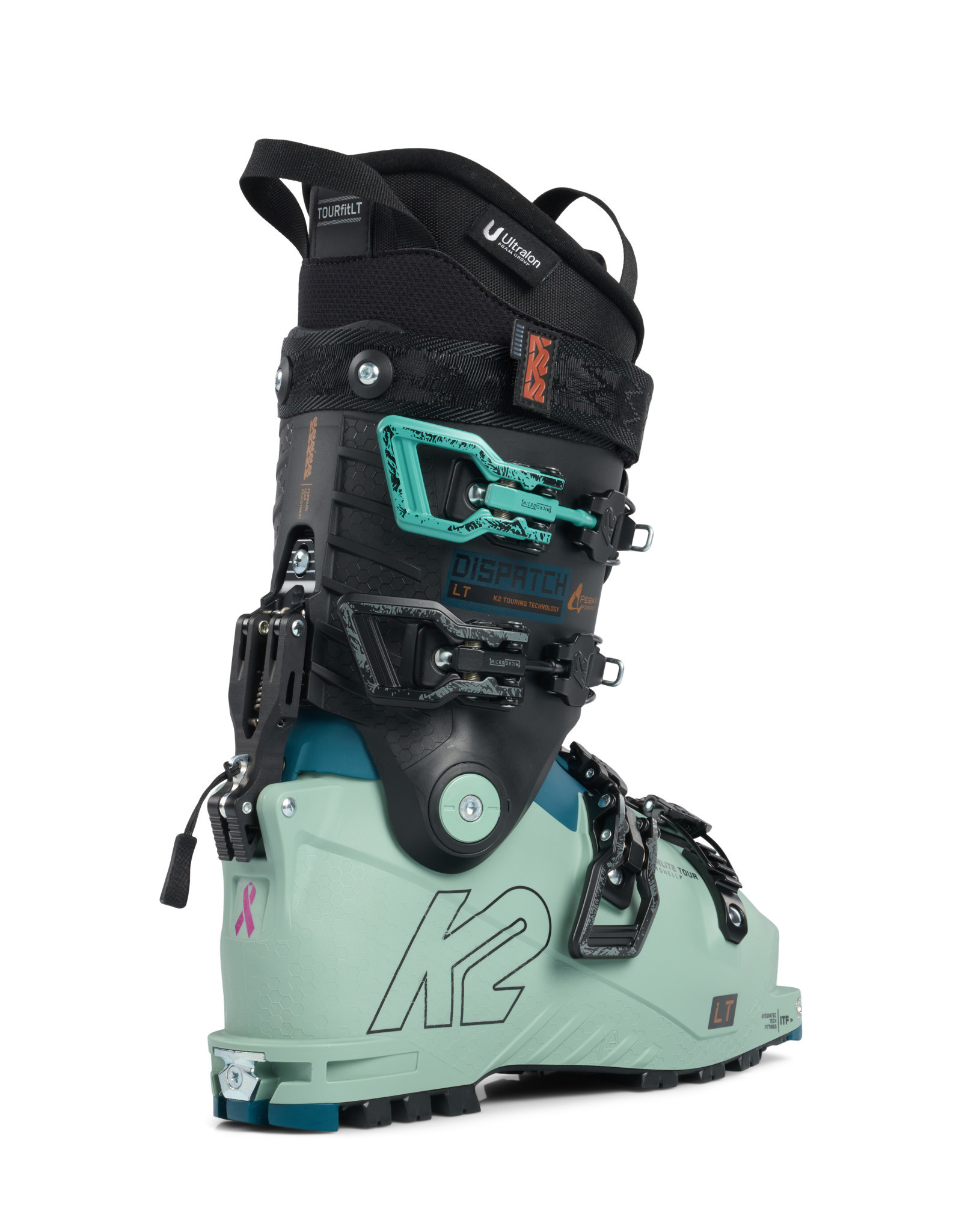 K2 WOMEN DISPATCH W LT BLUE SKI BOOT