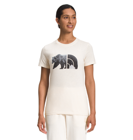 THE NORTH FACE WOMEN'S S/S TRI-BLEND BEAR TEE