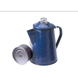 GSI OUTDOORS COFFEE POT 8 CUPS BLUE