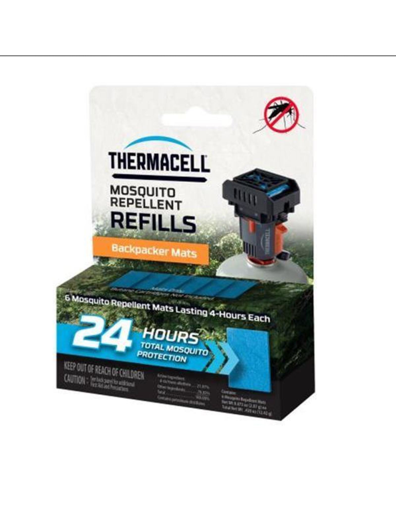 THERMACELL BACKPACKER REFILL MATS - 48HRS