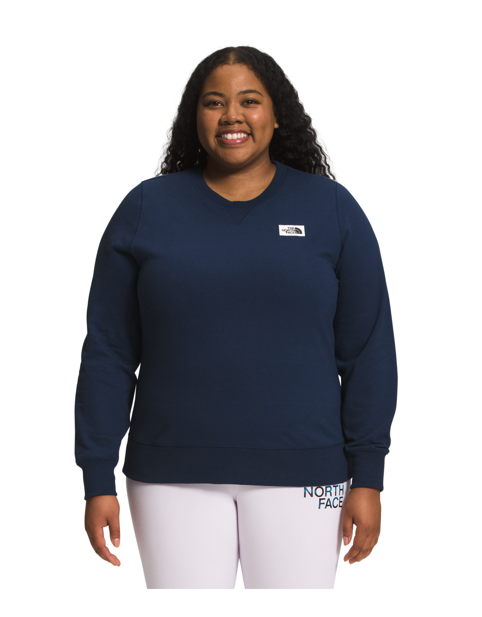 THE NORTH FACE WOMEN'S PLUS HERITAGE PATCH CREW 2023