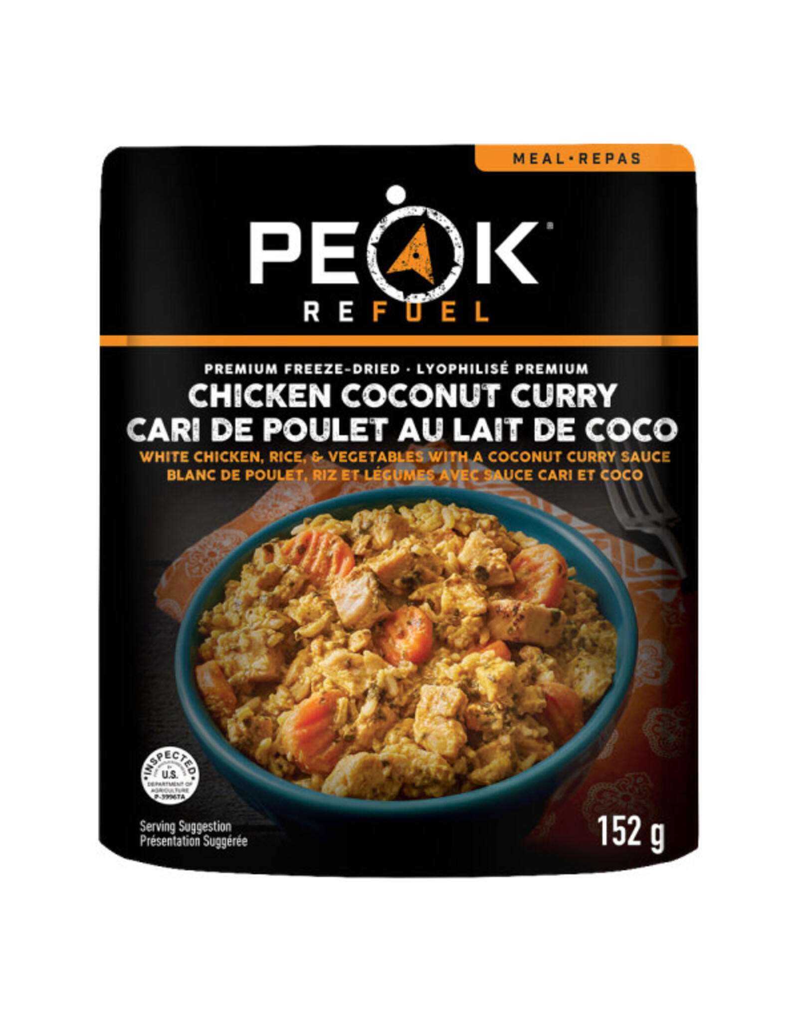 PEAK REFUEL CHICKEN COCONUT CURRY