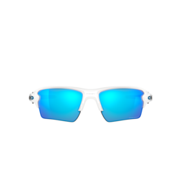 oakley FLAK 2.0 XXL POLISHED WHITE PRIZM SAPPHIRE SUNGLASS
