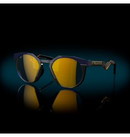 oakley HSTN NAVY/TRANS BLUE PRIZM 24K POLAR SUNGLASS
