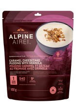 ALPINEAIRE CARAMEL CHEESECAKE PUDDING WITH GRANOLA