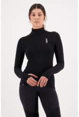 MONS ROYALE WOMEN CASCADE MERINO FLEX 200 MOCK NECK