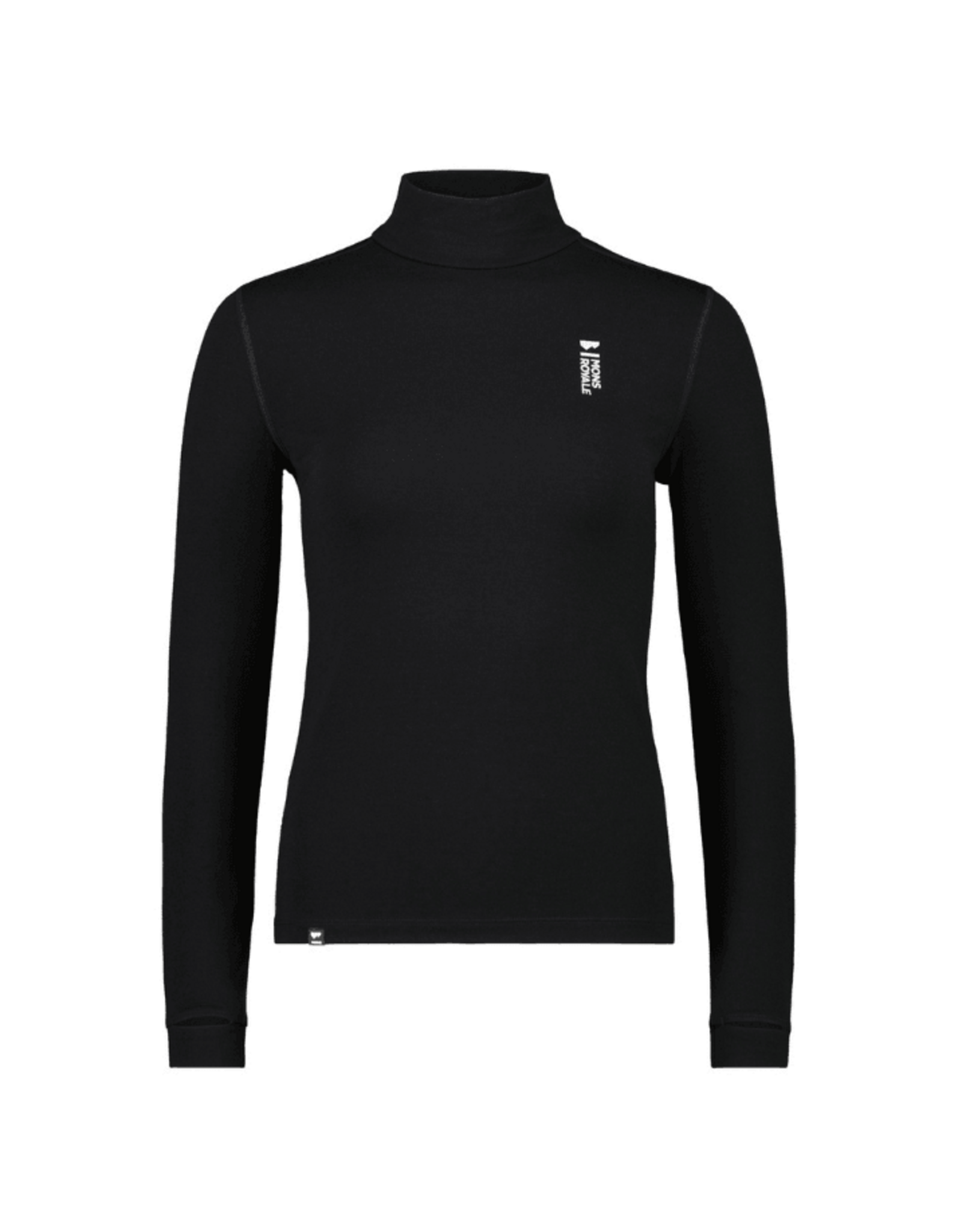 MONS ROYALE WOMEN CASCADE MERINO FLEX 200 MOCK NECK