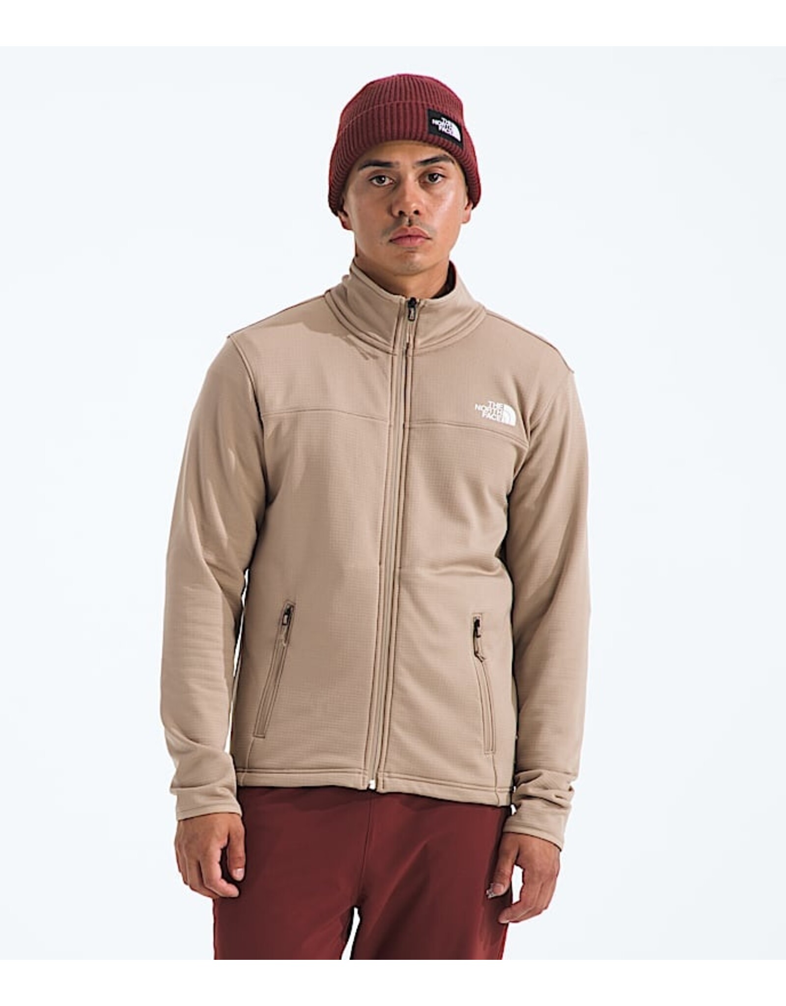THE NORTH FACE MEN'S CEDAR TRAIL GRID FLEECE FULL ZIP JACKET