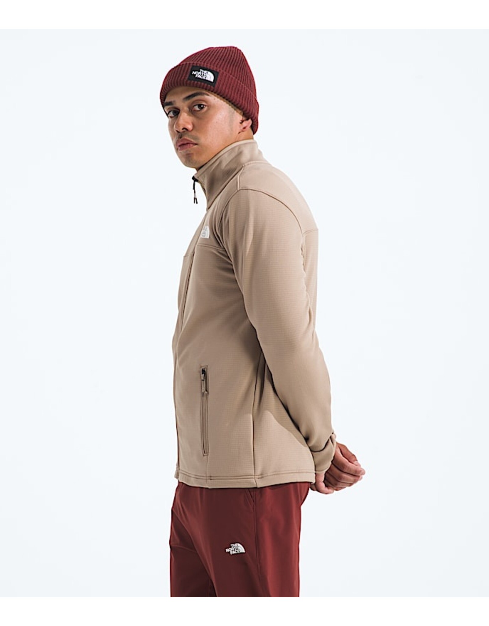 THE NORTH FACE MEN'S CEDAR TRAIL GRID FLEECE FULL ZIP JACKET