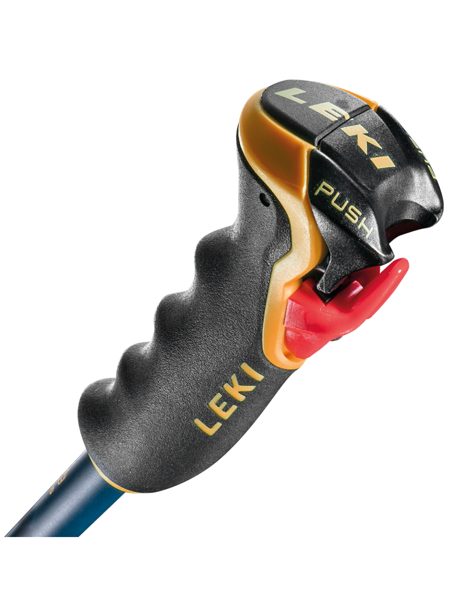 LEKI SPITFIRE VARIO S 110-140 DENIM BLUE / MUSTARD