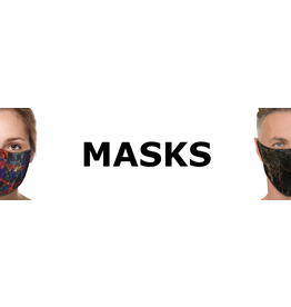 WATUKO ADULT MEDIUM BAMBOO FACEMASK ASSORTED