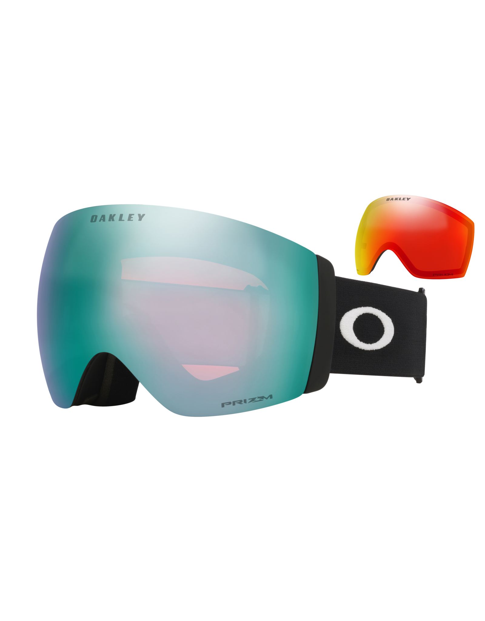 oakley FLIGHT DECK PRO L MATTE BLACK PRIZM SAPPHIRE & ICED
