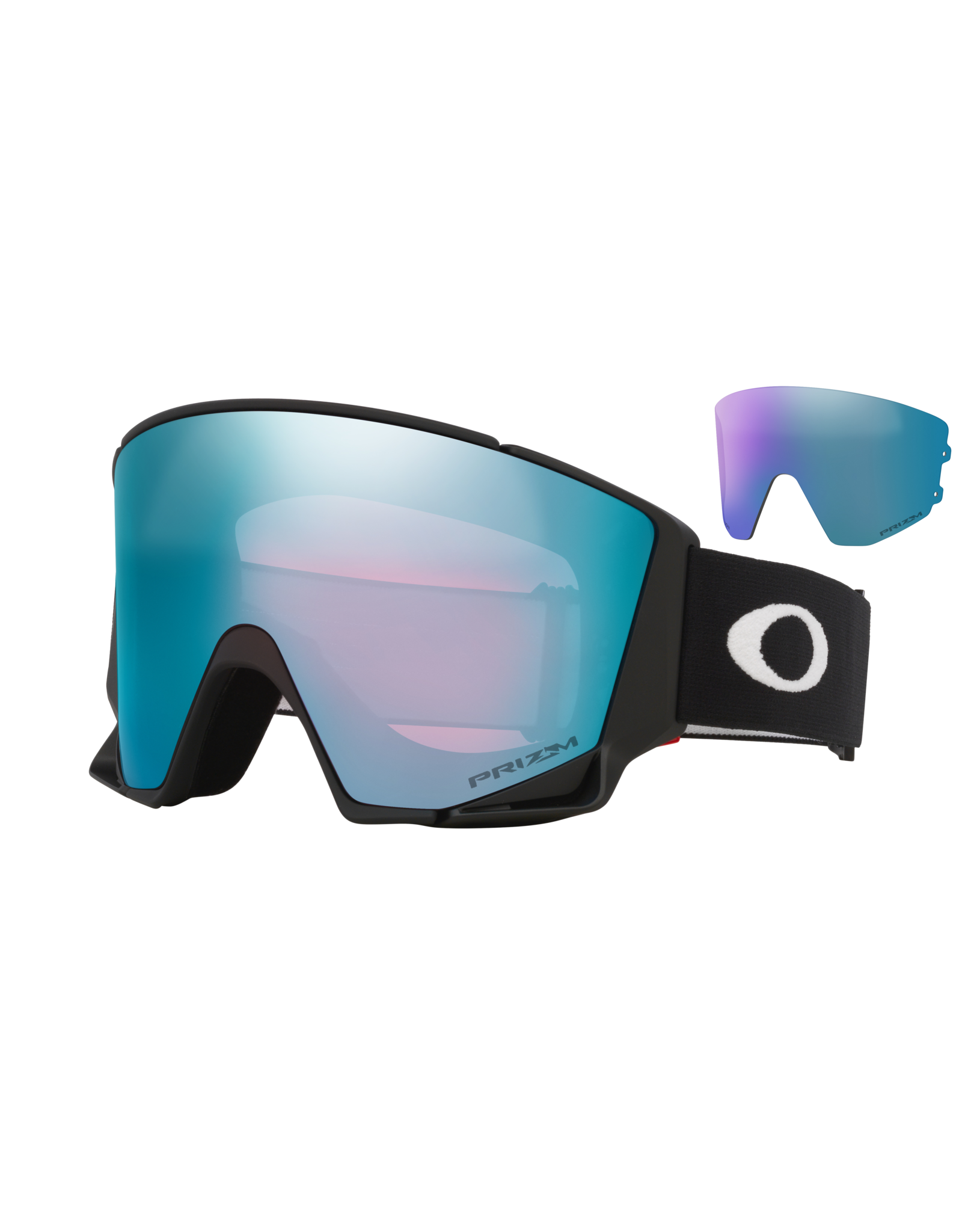 oakley FLOW SCAPE L MATTE BLACK PRIZM SAPPHIRE & ICED