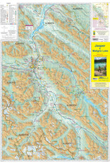 GEM TREK PUBLISHING JASPER & MALIGNE LAKE MAP