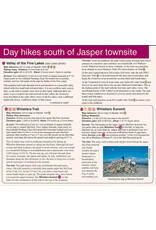 GEM TREK PUBLISHING JASPER & MALIGNE LAKE MAP