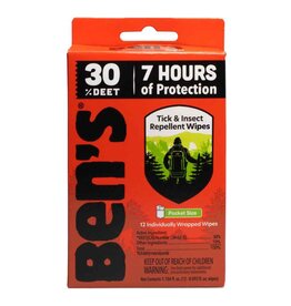 Ben's Ben's 30 Wipes 12/box