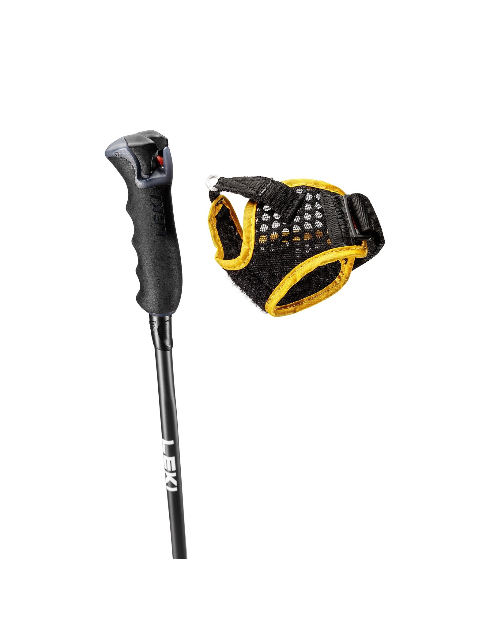 LEKI SPEED S BLACK/WHITE SKI POLE