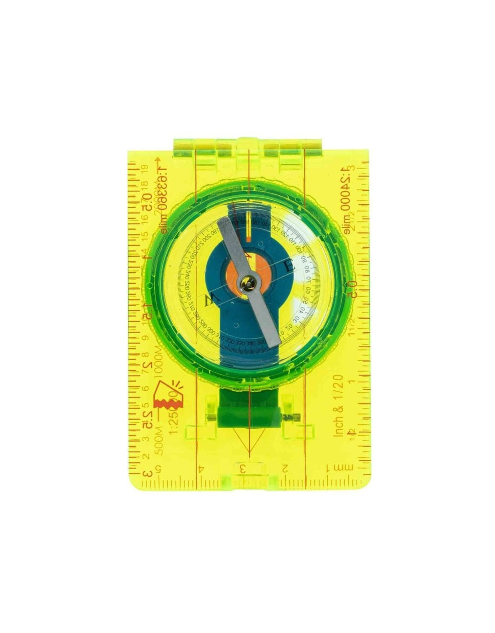 Ultimate Survival Technologies COMPASS HI VIZ LENSATIC MAP
