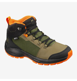 SALOMON JUNIOR OUTWARD CSWP  SHOE 3 BURNT OLIVE/BLACK