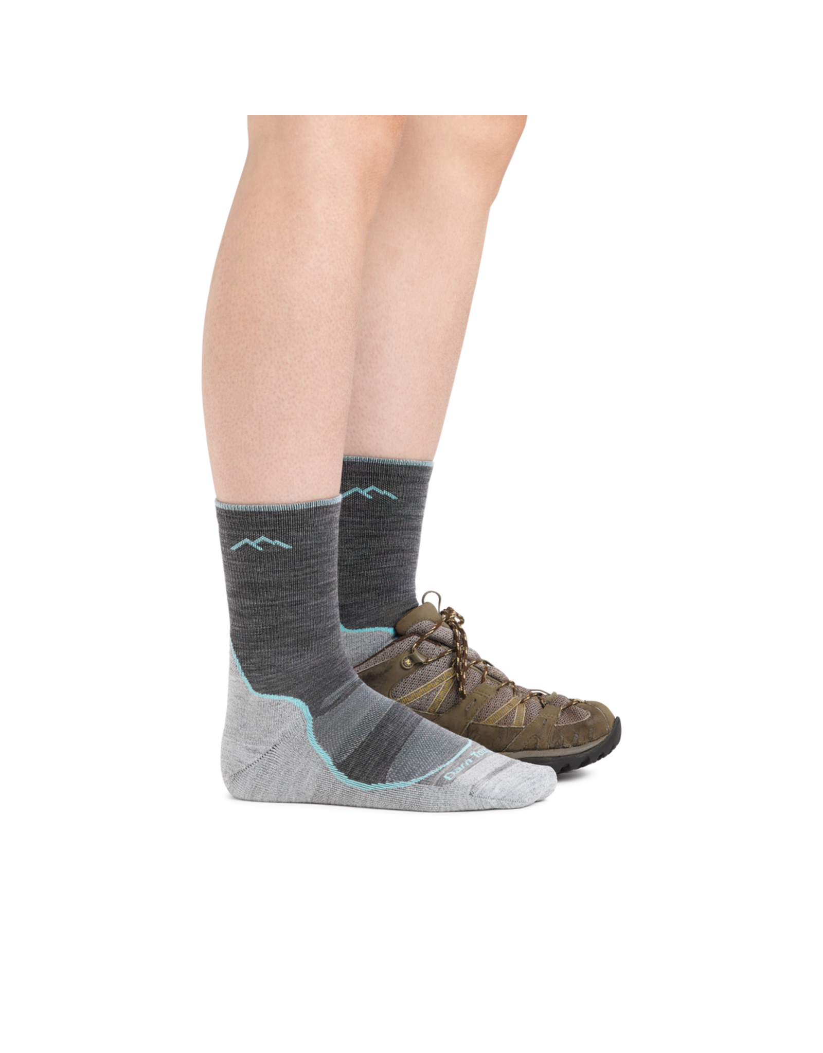 DARN TOUGH WOMEN LIGHT HIKER MICRO CREW LW W/CUSHION SOCK